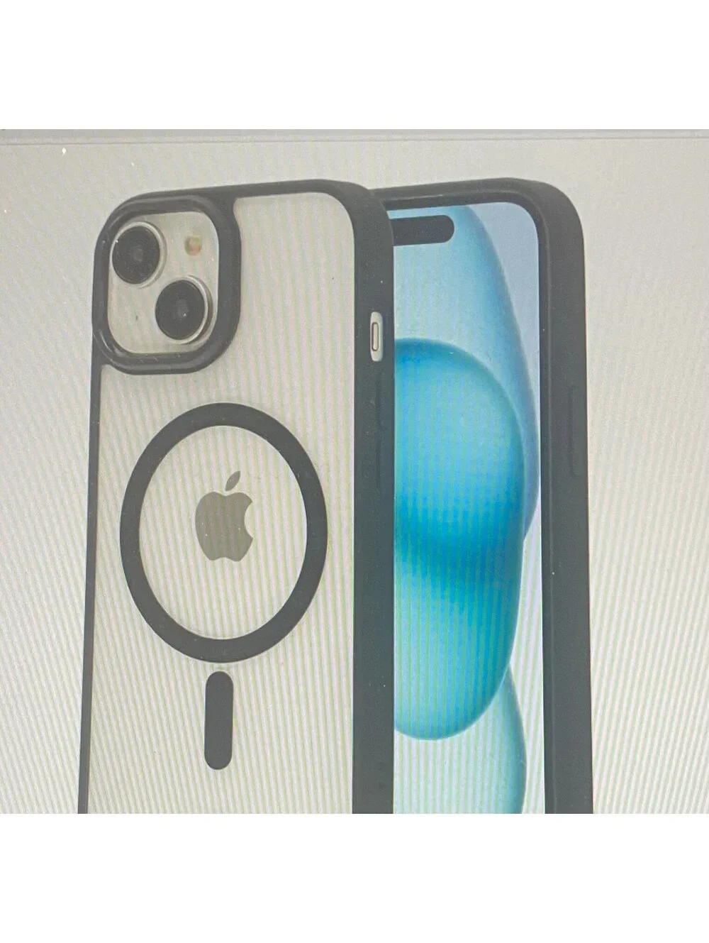 Incipio Velocity Case for iPhone 16e/15/14/13 Black/Clear